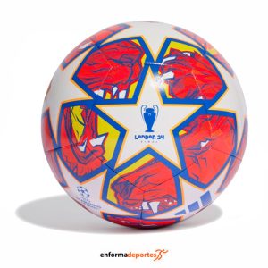 BALON ADIDAS UCL TRN | WHITE/GLOBLU/FLAORA