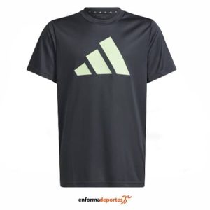 CAMISETA JUNIOR ADIDAS U TR-ES LOGO | CARBON/SEGRSP