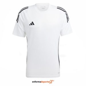 Camiseta hombre Adidas Tiro24 Jsy | WHITE/BLACK
