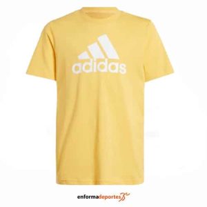 CAMISETA JUNIOR ADIDAS U BL TEE | SEMSPA/WHITE