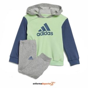 Chandal Junior Adidas Cb Ft Jog | SEGRSP/PRLOIN/MGREYH