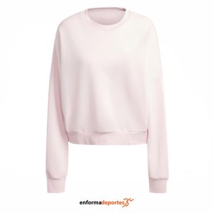 SUDADERA MUJER ADIDAS SL FC SWT | SANPIN/WHITE