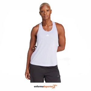 CAMISETA MUJER ADIDAS TR-ES MIN TK | VIOTON/WHITE