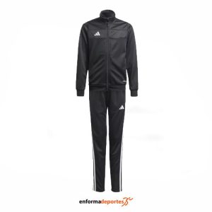 Chandal junior Adidas Tiro Es Ts  | BLACK/WHITE