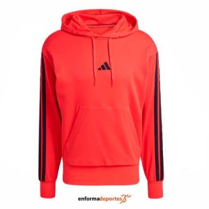 Sudadera Hombre Adidas 3s Ft Hd | PURRUB/BLACK