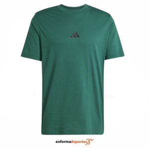 Camiseta Hombre Adidas 3S SJ | CGREEN/BLACK