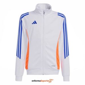 CHAQUETA JUNIOR ADIDAS TIRO24 TRJKTY | WHITE/APSORD/LUCBLU
