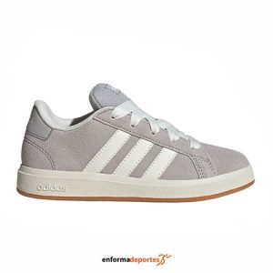 Zapatilla junior Adidas Grand Court 00S | GRETWO/OWHITE/GUM10