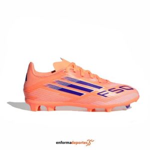 Bota futbol Junior Adidas F50 League Fg/Mg | BEAORA/LUCBLU/FTWWHT