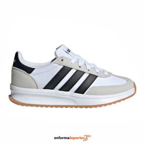 ZAPATILLA JUNIOR ADIDAS RUN 70S 2.0 | FTWWHT/CBLACK/GREONE