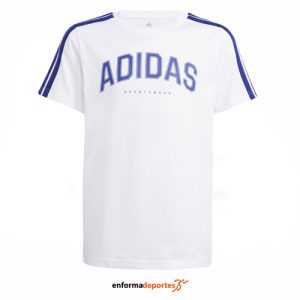 CAMISETA JUNIOR ADIDAS COLLEGE TEE | WHITE