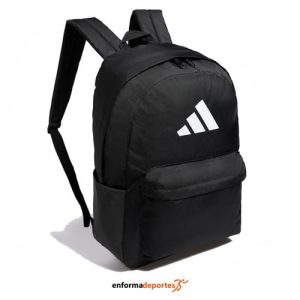 Mochila Unisex Adidas Classic 3 Bars | BLACK/WHITE