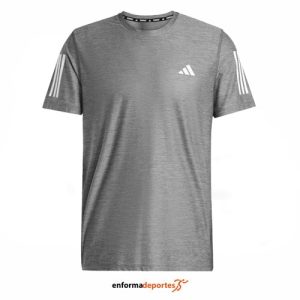 CAMISETA HOMBRE ADIDAS OWN THE RUN | GRESIX/WHTMEL