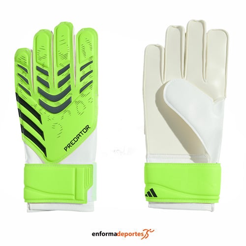 Guantes futbol junior Adidas Predator Training | LUCLEM/BLACK/PURRUS