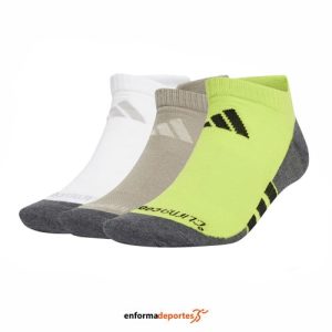 CALCETINES ADIDAS PRF T CC LOW 3P | PUTBEI/PULLIM/WHITE