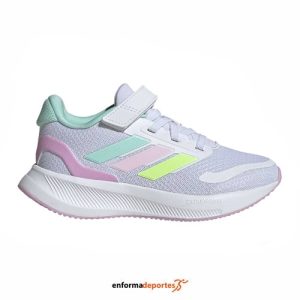 Zapatilla junior Adidas Runfalcon 5 EL C | FTWWHT/CLEMIN/CLPINK