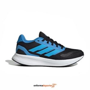 Zapatilla Junior Adidas Runfalcon 5 | CBLACK/LUAQ/LURABL