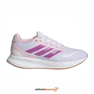 Zapatilla Junior Adidas Runfalcon 5 | FTWWHT/CLPINK/GUM10