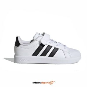 Zapatilla Infantil Adidas Streettalk | FTWWHT/CBLACK/CBLACK