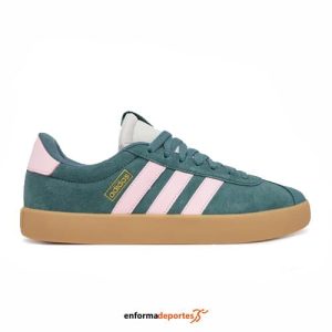 Zapatilla mujer Adidas Vl Court 3.0 | PRETEA/CLPINK/GOLDMT