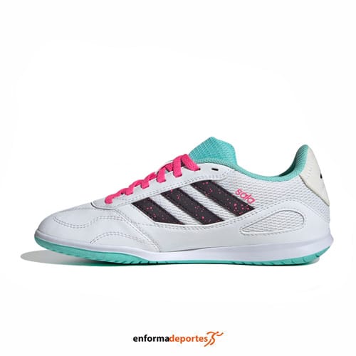 Zapatilla junior Adidas Super Sala III | FTWWHT/AURBLA/FLAAQU - Imagen 3