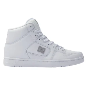 DC SHOES MANTECA 4 HI PARA DAMA COLOR BLANCO PLATA