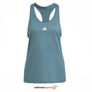 Camiseta mujer Adidas TR ESS Tank | PRETEA/WHITE