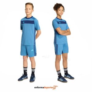 Pantalón corto junior Adidas Tiro Essentials | DUIN/DKBLUE/LUAQ