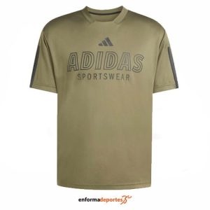 Camiseta Hombre Adidas Tiro Wordmark | OLISTR/BLACK