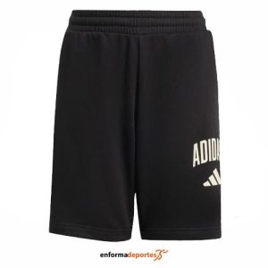 Pantalón corto Junior Adidas Colegiate Ft | BLACK