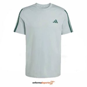 Camiseta Hombre Adidas 3S SJ | WOSA/CGREEN