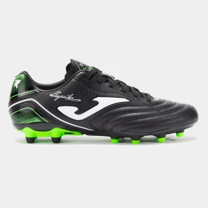 Zapatillas Futbol Aguila 2501 FG Negro Verde