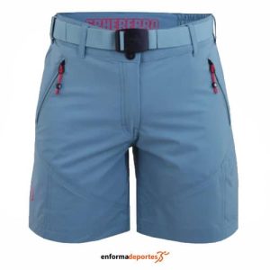 PANTALON CORTO MUJER SPHERE SERENA 6714050 | AZUL GRIS