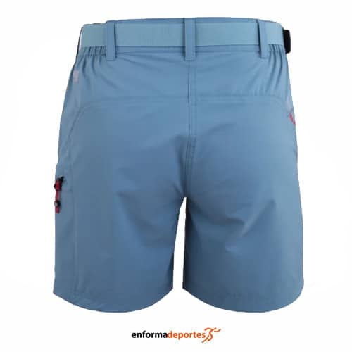 PANTALON CORTO MUJER SPHERE SERENA 6714050 | AZUL GRIS - Imagen 3