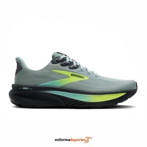 Zapatillas Hombre Brooks Ghost 17 | GRAY MIST/YUCCA/NIGHTLIFE