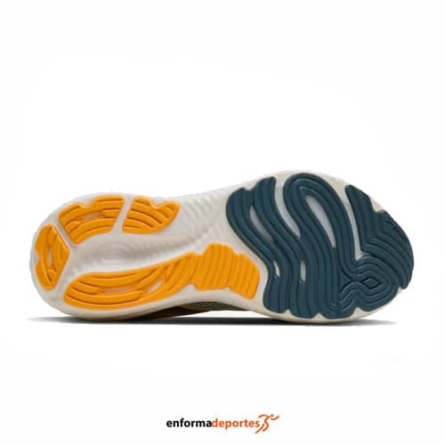 Zapatilla hombre Brooks Glycerin 22 | SMOKE/STORMY/ORANGE - Imagen 4