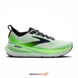 Zapatillas Hombre Brooks Glycerin 23 | WHITE/PHANTOM/GREEN GECKO