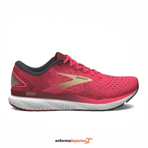 ZAPATILLA MUJER BROOKS GHOST 16 | PINK/SUNDRIED TOMATO/CREA