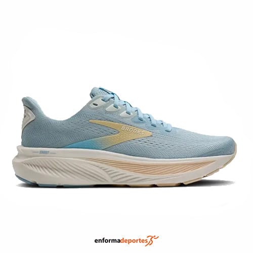 Zapatilla mujer Brooks Ghost 17 | SKYWAY/COCONUT/SAND - Imagen 2