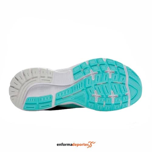 ZAPATILLA MUJER BROOKS TRACE 4 | BRIGHT WHITE/LIMPET/BLACK - Imagen 4