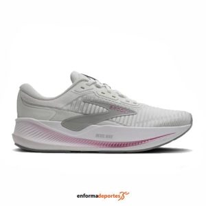 Zapatilla Mujer Brooks Revel Max | WHITE/HARBOR MIST/METALLI