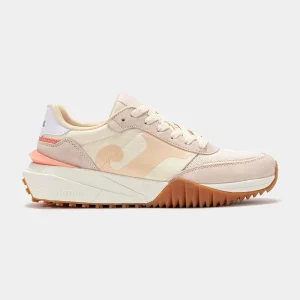 Zapatillas Casuales C.501 Lady 2529 Blanco Rosa