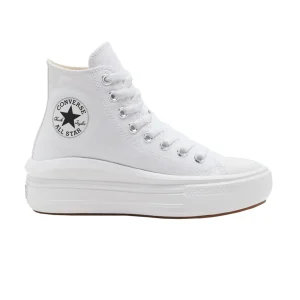 CONVERSE CHUCK TAYLOR ALL STAR MOVE HI PARA DAMA COLOR BLANCO