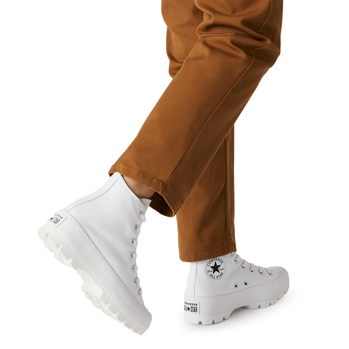 CONVERSE CHUCK TAYLOR LUGGED HI PARA DAMA COLOR BLANCO - Imagen 8