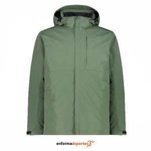 Chaqueta Hombre Campagnolo Zip Hood Detechable Inn | MUSK
