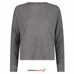 Sudadera Mujer Campagnolo Sweat | NERO MEL.
