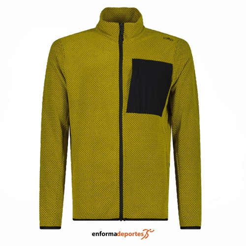 Forro Polar Hombre Campagnolo | GOLD GREEN