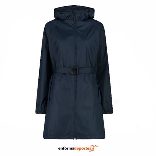Chaqueta Mujer Campagnolo Rain Fix Hood | BLACK BLUE - Imagen 2