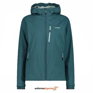 Chaqueta mujer Campagnolo Fix Hood | TREK GREEN