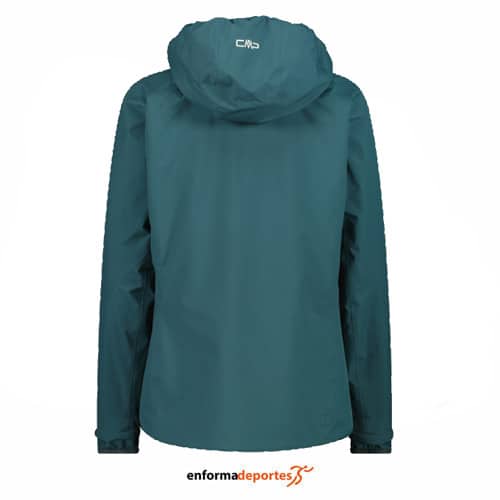 Chaqueta mujer Campagnolo Fix Hood | TREK GREEN - Imagen 3